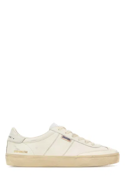Golden Goose Deluxe Brand Women White Leather Soul Star Sneakers