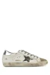 Golden Goose Deluxe Brand White Leather Super Star Classic Sneakers