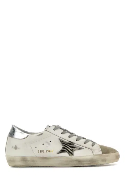Golden Goose Deluxe Brand Women White Leather Super Star Classic Sneakers