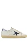 Golden Goose Deluxe Brand Women White Leather Super Star Classic Sneakers In Neutral