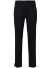 Golden Goose Tailored Crepe Trousers For In Black