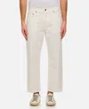 Golden Goose Denim Cory Loose Skate Dyed Bull In White
