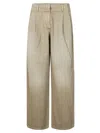 Golden Goose Denim Full Sky Wash In Neutral