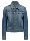 Golden Goose Denim Jacket Casual Jackets And Parka Blue