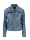 Golden Goose Denim Jacket In Blue