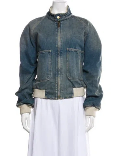 Pre-owned Golden Goose Denim Jacket In Blue