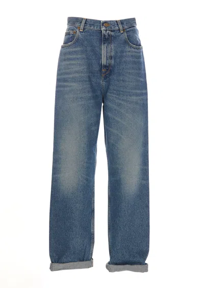 Golden Goose Denim Jeans In Blue