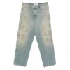 Golden Goose Deluxe Brand Men Marley Painter Cotton Jeans In Blue