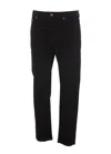 Golden Goose Loose Skate Jeans In Black Denim In Black