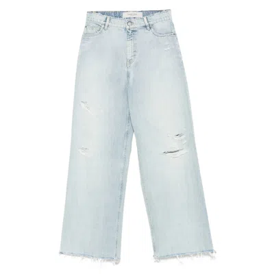 GOLDEN GOOSE DENIM WIDE-LEG JEANS