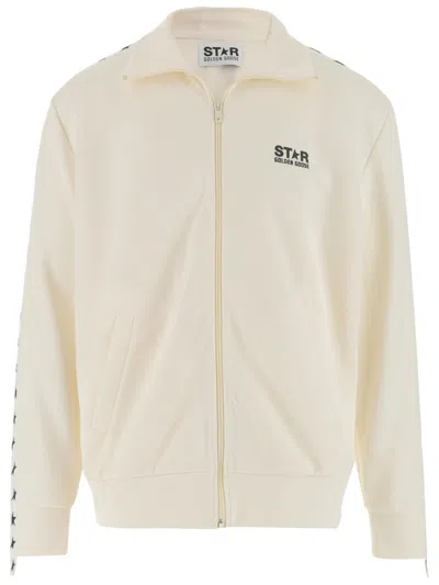 Golden Goose Denis Sweatshirt In Neutral