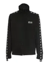 Golden Goose Zip-up Sweatshirt In Black