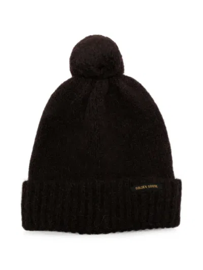 Golden Goose Didi Beanie Hat In Brown