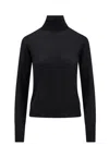 Golden Goose Regular Knit Turtleneck Light Wool Merino In Black