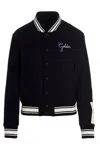 Golden Goose Dirce Bomber Jacket In Blue
