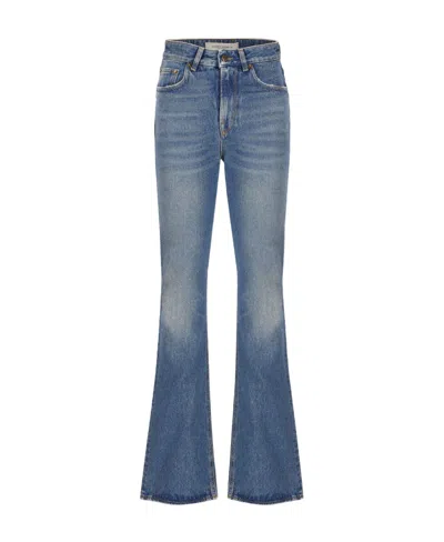 Golden Goose Distressed-effect Denim Jeans In Blue