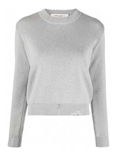 GOLDEN GOOSE DISTRESSED-EFFECT JUMPER