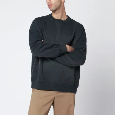 Golden Goose Distressed Faded Black Sweatshirt Men