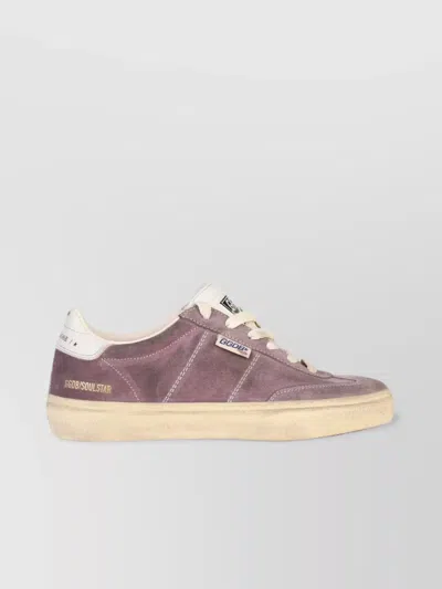 Golden Goose Distressed Finish Suede Sneakers