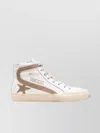 Golden Goose Distressed Leather Low Top Sneakers