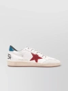 GOLDEN GOOSE DISTRESSED LEATHER PANELLED SNEAKERS