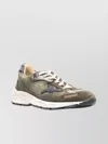 GOLDEN GOOSE DISTRESSED LEATHER RUNNING DAD SNEAKERS