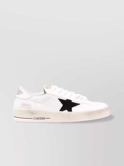 GOLDEN GOOSE DISTRESSED LEATHER STAR SNEAKERS
