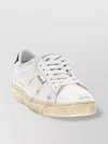 Golden Goose Distressed Low-top Rubber Sole Sneakers