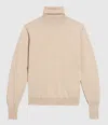 Golden Goose Distressed Roll-neck Virgin Wool Jumper