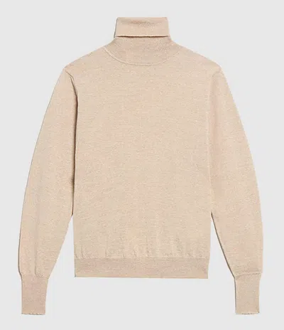 Golden Goose Distressed Roll-neck Virgin Wool Jumper