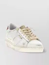 Golden Goose Distressed Sneakers With Perforated Toe Cap