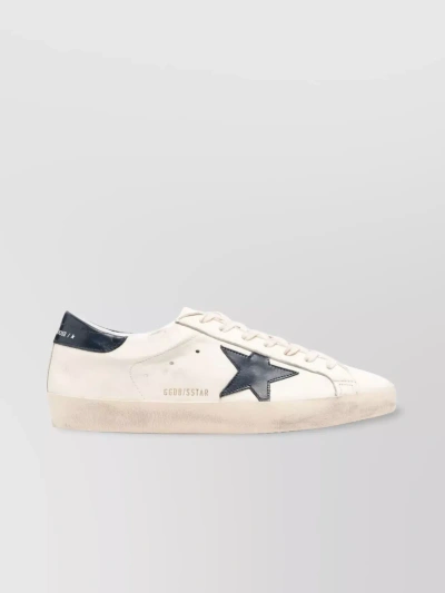Golden Goose Super-star Lace-up Sneakers In Neutrals