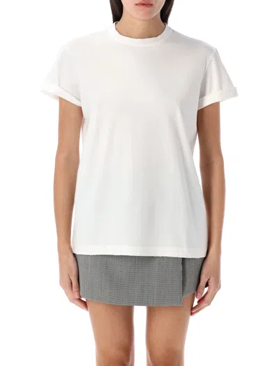 Golden Goose Golden Distressed Short-sleeve T-shirt In White
