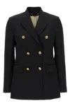 Golden Goose Women Double Breast Blazer Jacket In Black