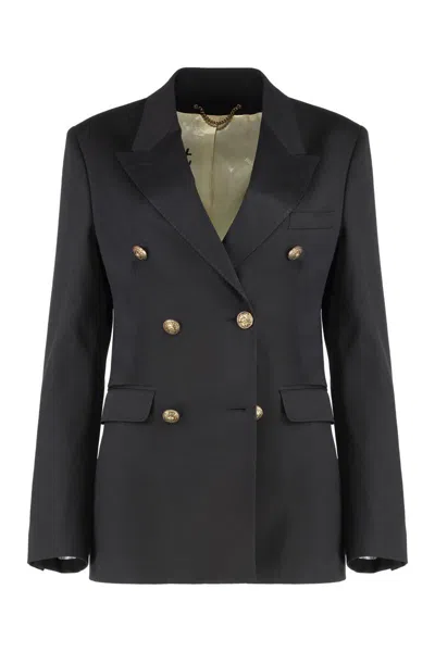 GOLDEN GOOSE GOLDEN GOOSE DIVA DOUBLE-BREASTED WOOL BLAZER