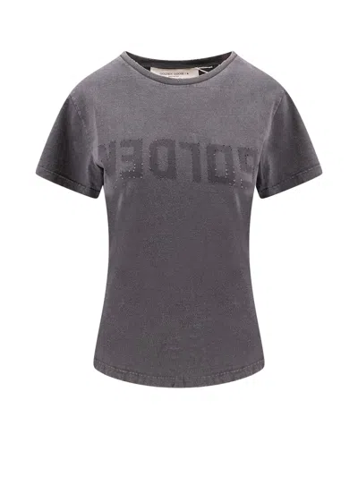 Golden Goose Doris Cotton T-shirt With Logo Detail