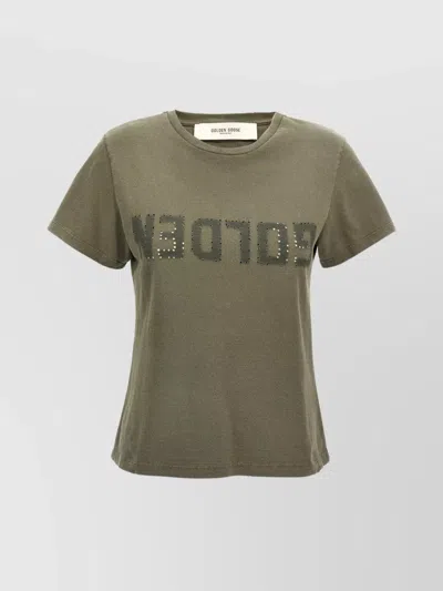 GOLDEN GOOSE 'DORIS' EMBELLISHED FRONT T-SHIRT