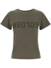 Golden Goose Deluxe Brand Army Green Cotton Doris T Shirt In Green