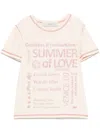 Golden Goose Doris T-shirt In Neutrals