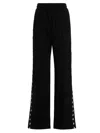 Golden Goose Dorotea Track Pants With Star Bands In White/black