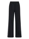 Golden Goose Dorotea Track Pants With Star Bands In Black  