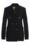 Golden Goose Double Breasted Blazer In Light Dry Wool Gabardine Clothing