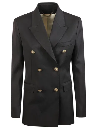 Golden Goose Double-breasted Black Jacket