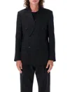 Golden Goose Double Breasted Blazer Wool Gabardine