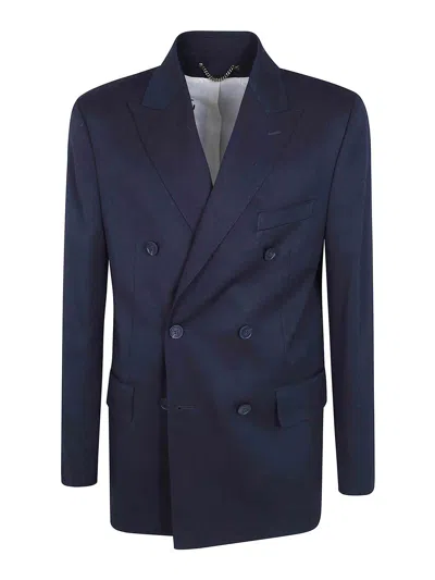 Golden Goose Double Breasted Blazer In Black