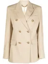 Golden Goose Luxurious Wool Jacket For Warmth In Neutral