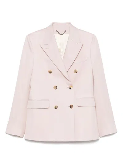 Golden Goose Virgin Wool Blazer In Neutral