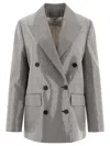 Shop Golden Goose Double-breasted Boyfriend Jacket