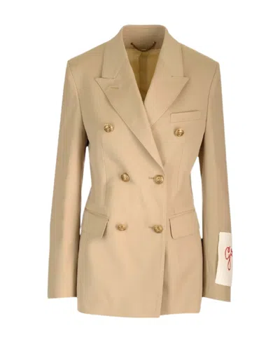GOLDEN GOOSE GOLDEN GOOSE DELUXE BRAND DOUBLE-BREASTED TAILORED BLAZER