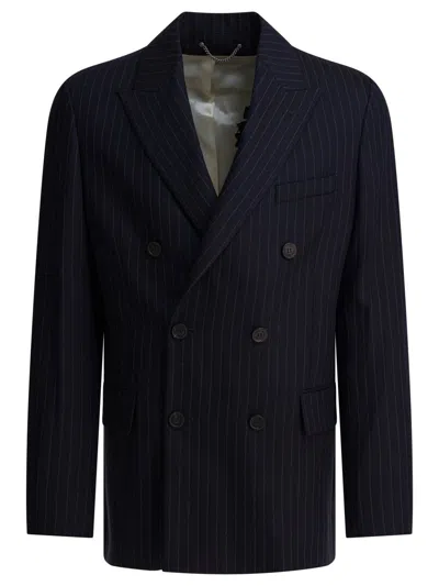 GOLDEN GOOSE GOLDEN GOOSE DOUBLE-BREASTED WOOL BLAZER